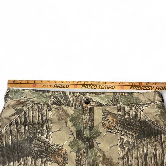 Vintage Camo Cargo Pants  90s Woodland camo cargos hunting pants - Picture 4 of 4